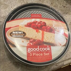 Nonstick Springform Pan Set - Black